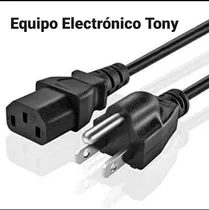 Cable Power Cord Para Computadora, Latop, Pc, Y Otro Equipo 