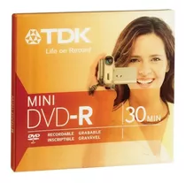 Mini Dvd Tdk Para Sony Handycam 30 Min 1.4gb - Factura A / B