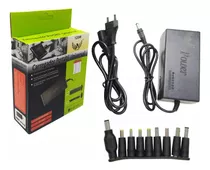 Carregador Para Notebook Fonte Bivolt Universal 9 Plugs