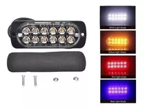 Foco Neblinero Estroboscopico 12-24v Destellante 12 Led Q003