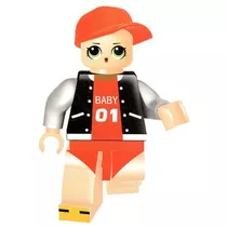 Boneca Lol Bloco De Montar Compatível Com Lego - M.c. Swang