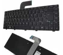 Teclado Para Notebook Dell P33g 14r 5420 Padrão Br Com Ç