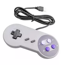 Controle Super Nintendo Usb Snes Pc Tv Box Game Retrô