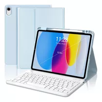 Sengbirch Funda Teclado P/ iPad 10 Gen De 10.9 Teclado Ñ