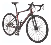 Bicicleta Carretera Gt Grade Elite 28'' 2x8 Gravel Disco Color Bordeaux Tamaño Del Cuadro 58