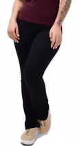 Calça Flare Plus Size Suplex Poliamida De Alta Compressão