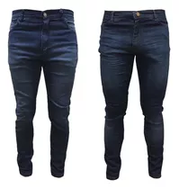 Combo Dos Pantalones Jean Hombre Chupines Elastizados