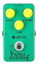 Pedal De Efecto Joyo Vintage Overdrive Jf-01  Verde