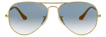 Gafas De Sol Ray Ban Aviator Mujer Y Hombre Originales Color Dorado