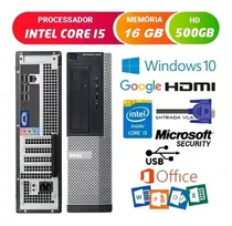 Pc Cpu Desktop Dell Optiplex 7010 I5 16gb 500gb