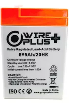 Bateria Pila 6v Para Lamparas Ventilador Recargable
