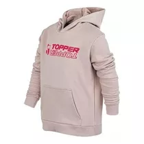 Buzo Topper Hoodie Rtc Comfy Kids Rosa Fucsia Niño