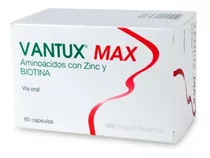 Vantux Max 60 Cápsulas Vitaminas