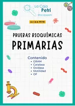 Guía De Pruebas Bioquímicas Primarias