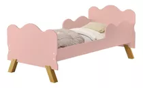 Mini Cama Infantil Angel Nuvem Com Colchão Frete Gratis