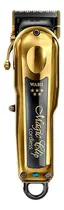 Máquina De Corte Profissional Wahl Magic Clip Cordless Gold Cor Dourado E Preto 110v/220v