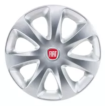 Taza Adaptable A Fiat Uno 13 Pulgadas 2012 Al 2016 C/ Logo