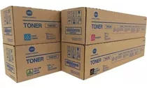 Kit Toner Original Konica Minolta C8000 Tn 615 Lacrados