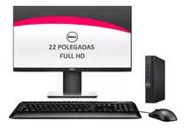 Cpu Dell 3070 Mini I5 9ger 8gb 240ssd + Monitor 22 + Suporte