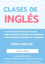 Clases De Ingles Particulares  Zona Malvín 