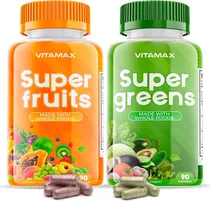 Vitamax Super Frutas Y Verduras  Ingredientes 100% Orgnicos