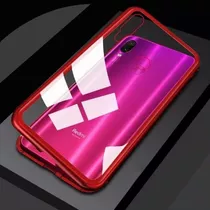 Funda Magnetica  Para Xiaomi Note 7 Color Rojo - Kubo