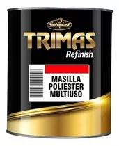 Masilla Plástica Multiuso Vehículos Trimas X 4 Kg Frías