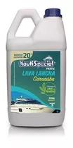 Shampoo Lava Lancha Com Cera 5lts 20 Lavagens Nautispecial