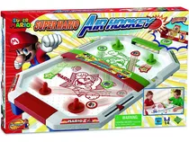 Jogo De Mesa Super Mario Air Hockey Hóquei De Mesa De Disco