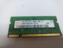 Memoria Ram Sodimm 1gb Ddr2 Pc2-6400 667 Mhz Hynix