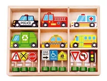 Caminhão Bombeiro Polícia Ambulância Placas Tooky Toy