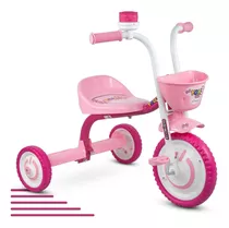 Triciclo You 3 Girl Menina Rosa 3 Rodas Infantil Bike