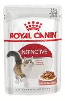 Alimento Royal Canin Feline Health Nutrition Instinctive Gravy Para Gato Adulto Sabor Mix En Sobre De 85 g