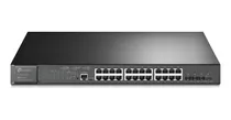 Switch Tp-link Tl-sg3428xmp 24 Port Giga Poe+, 4 X 10ge Sfp+