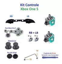 Xbox One S Kit Peças Reparo Controle Entrada P2 Frete 10,99