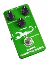 Pedal De Efecto Joyo Vintage Dynamic Compressor Jf-10  Verde