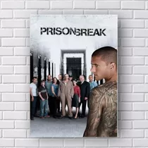 Placa Decorativa Prison Break - Série De Tv