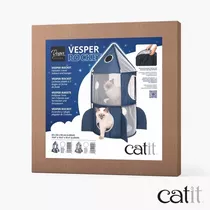 Casa Torre Premium Importada Para Gatos Cat It Cohete Siames