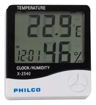 Reloj Digital Philco Termometro Y Humedad / Tecnocenter