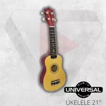 Ukelele Madera Rockstar Soprano Calidad Instrumento