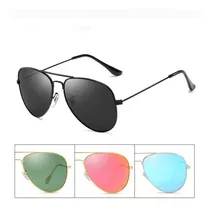 Gafas De Sol Tipo Piloto Aviator Marca Clasica Con Estuche 