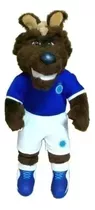 Boneco Mascote Raposão Pelúcia Cruzeiro Estrela