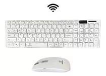 05 Kit Teclado Mouse S Fio Slim Computador Notebook Wireles