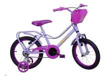 Bicicleta Infantil Brisa Monark Aro 16 Violeta Original