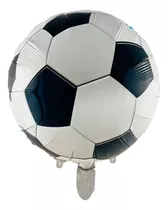 Globo Metalizado Pelota Fútbol 45cm