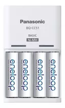 Panasonic Eneloop Cargador Inteligente + 4 Pilas Aa 2000mah
