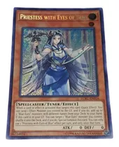 Yugioh Priestess With Eyes Of Blue ( Secret )