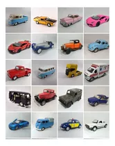 Miniatura Coleção Carrinhos Kit Com 10 Carros Metal