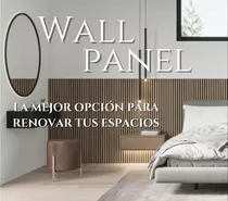 Wall Panel Mdf Revestimiento Pared 2.40 X 19