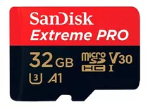 Memoria Micro Sd Sandisk Extreme Pro 32gb De 100mb/s- Tienda